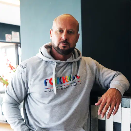 Rainbow Unisex Hoodie - Grey