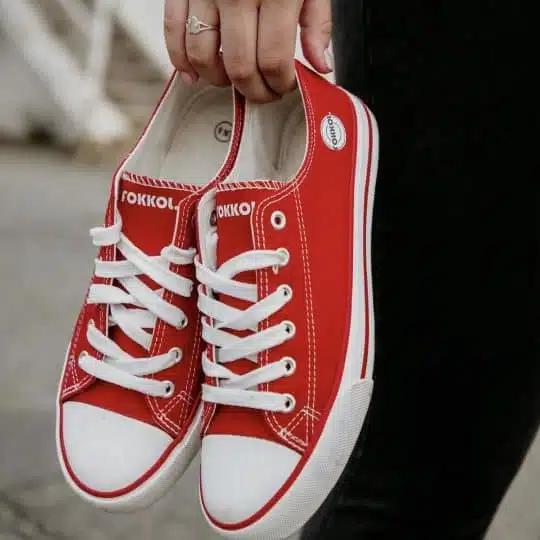 fOKKOL Low Cut Sneakers - Red