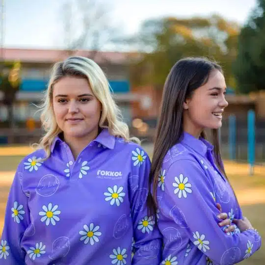 Rugby Jersey - Periwinkel Daisy