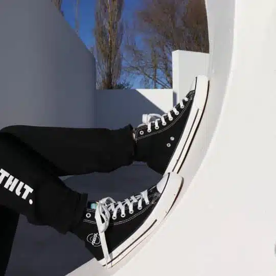 fOKKOL High Top Sneaker - Black