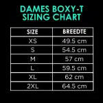 Dames Boxy T; Classic Lime - Image 4