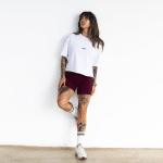 Dames Boxy T; Classic Wit - Image 2