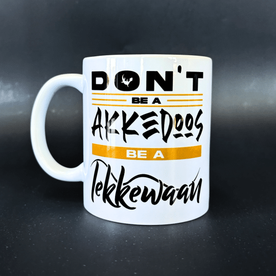 "AKKEDOOS" MUG