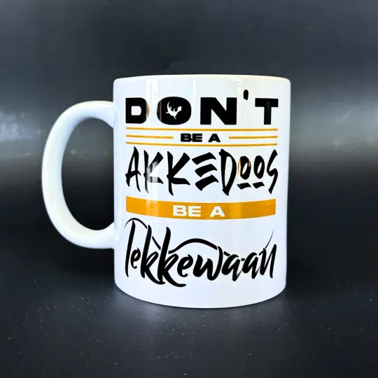"AKKEDOOS" MUG