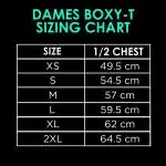 Dames Boxy T; Sunrise Club Wit - Image 4