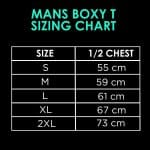 Mans Boxy T; Beach Club - Blou - Image 4
