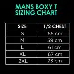 Mans Boxy T; Beach Club - Blou - Image 4