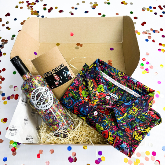 "DRINK WAT JY DRA" BRANDEWYN VERJAARSDAG BOKS