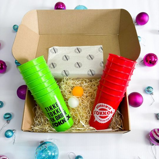 BEERPONG KERSFEES BOKS