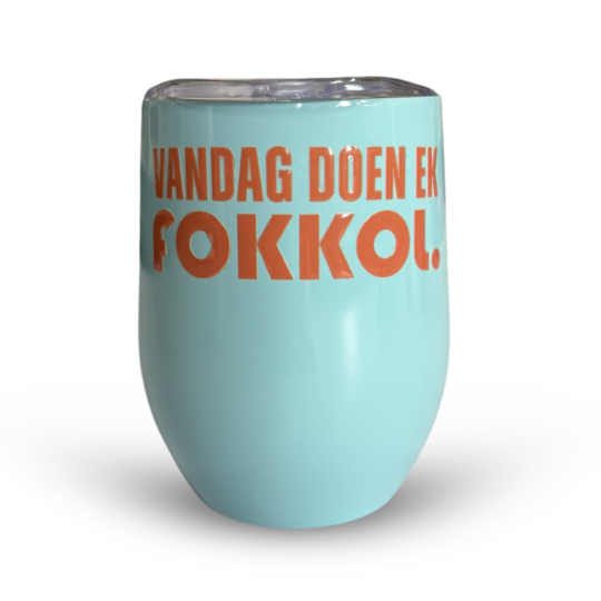 KLEIN KAROO TURQUOISE - "VANDAG DOEN EK FOKKOL"